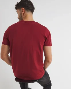 Jacamo Pure Cotton V Neck T-Shirt Long