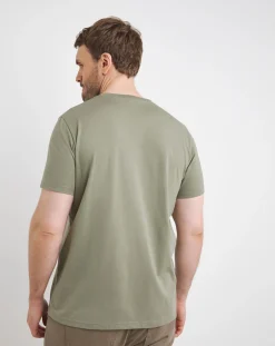 Jacamo Pure Cotton V Neck T-Shirt Long