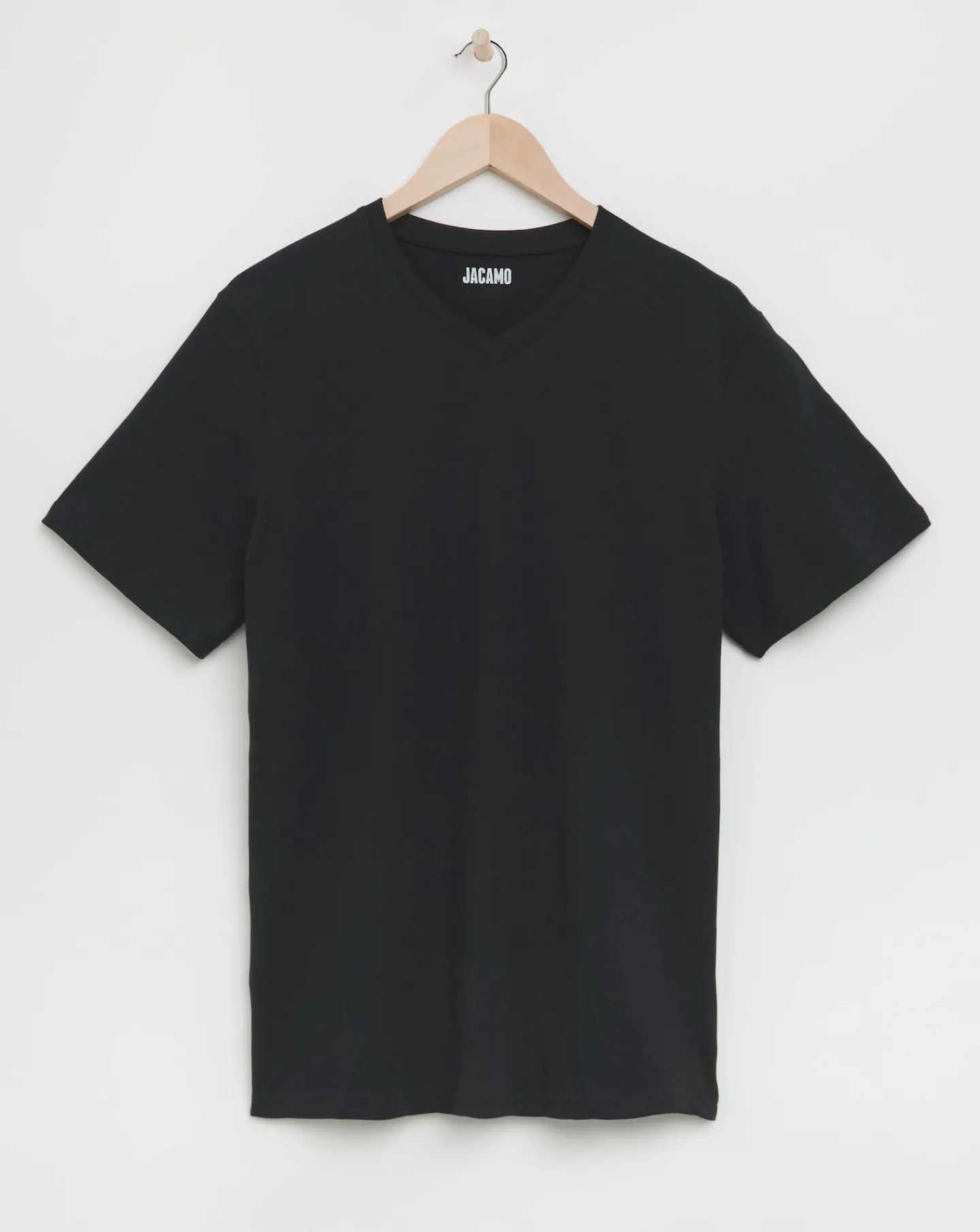 Jacamo Pure Cotton V-Neck T-Shirt