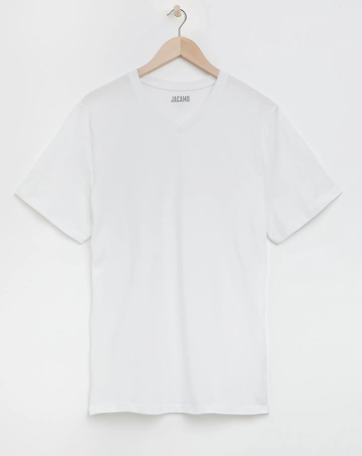 Jacamo Pure Cotton V-Neck T-Shirt