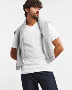 Jacamo Pure Cotton V-Neck T-Shirt