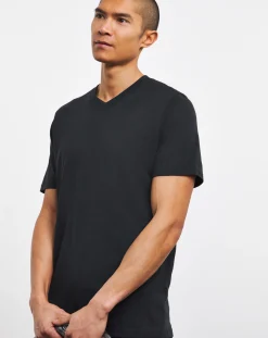 Jacamo Pure Cotton V-Neck T-Shirt Long
