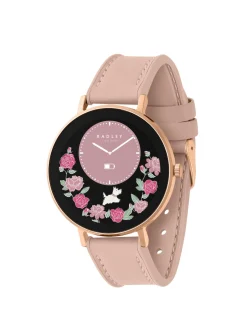 Radley Series 28 Amoled Cobweb Leather Strap Watch