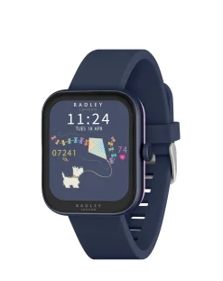 Radley Series 32 Navy Silicone Strap Smart Watch
