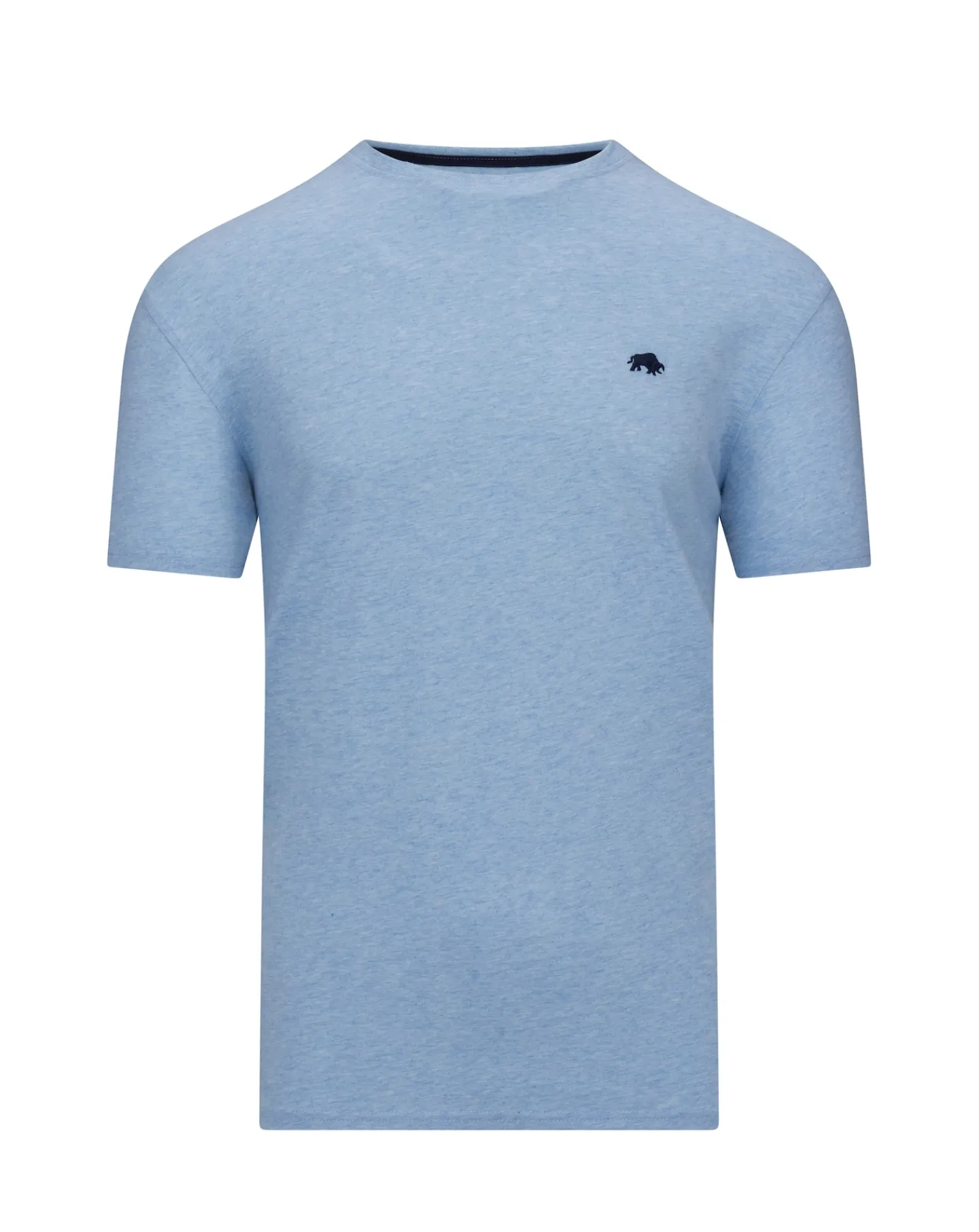 Raging Bull - Classic Organic T-shirt - Black/Sky Blue/Claret