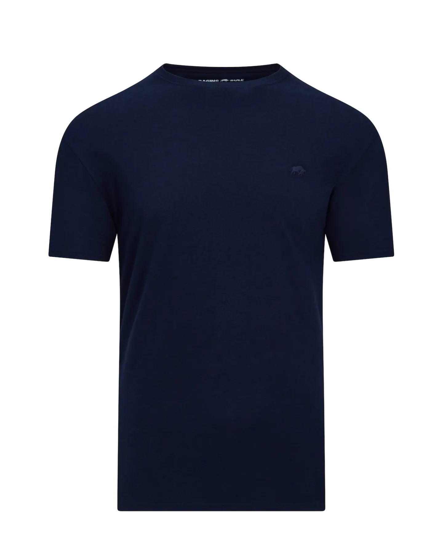 Raging Bull - Classic Organic T-shirt - Black/Sky Blue/Claret