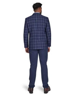 Raging Bull Checked Wool Blazer