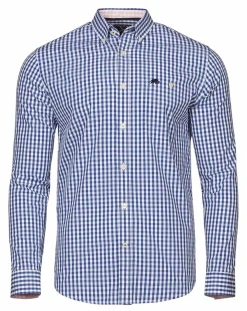 Raging Bull Classic Long Sleeve Gingham Shirt