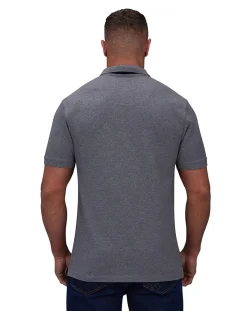 Raging Bull Classic Organic Polo Grey Marl