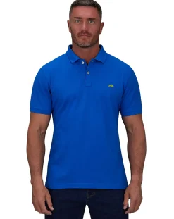 Raging Bull Classic Organic Polo Cobalt Blue