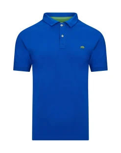 Raging Bull Classic Organic Polo Cobalt Blue