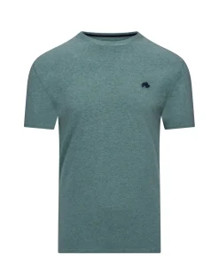 Raging Bull Classic Organic Tee Green Marl