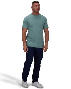Raging Bull Classic Organic Tee Green Marl