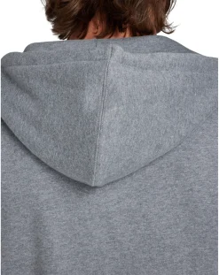 Raging Bull Classic Zip Through Hoodie Grey Marl
