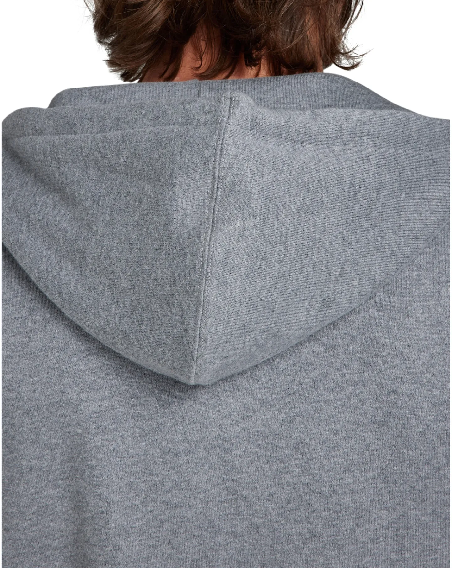 Raging Bull Classic Zip Through Hoodie Grey Marl