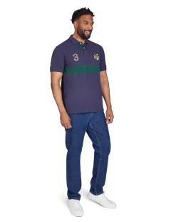 Raging Bull Cut & Sew Panel Pique Polo