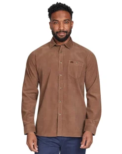 Raging Bull Long Sleeve Corduroy Shirt