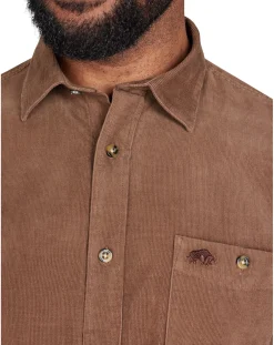 Raging Bull Long Sleeve Corduroy Shirt