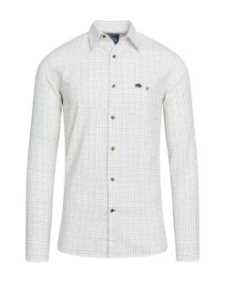 Raging Bull Long Sleeve Country Check Brushed Cotton Shirt