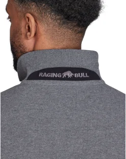 Raging Bull Long Sleeve Classic Patch Pique Polo