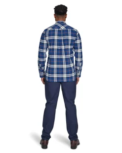 Raging Bull Long Sleeve Large Plaid Brushed Cotton Shirt