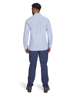 Raging Bull Long Sleeve Pentagon Pattern Shirt