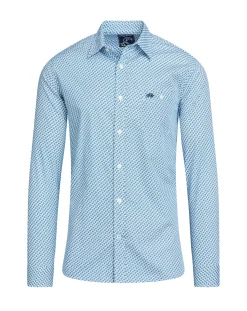 Raging Bull Long Sleeve Triangle Geometric Shirt