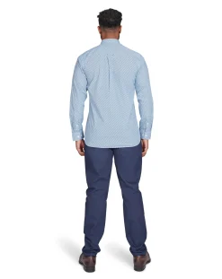 Raging Bull Long Sleeve Triangle Geometric Shirt