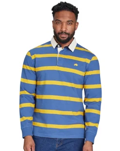 Raging Bull Long Sleeve Thin Stripe Rugby