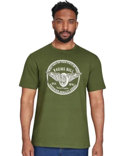 Raging Bull On Tour Wheel T-Shirt