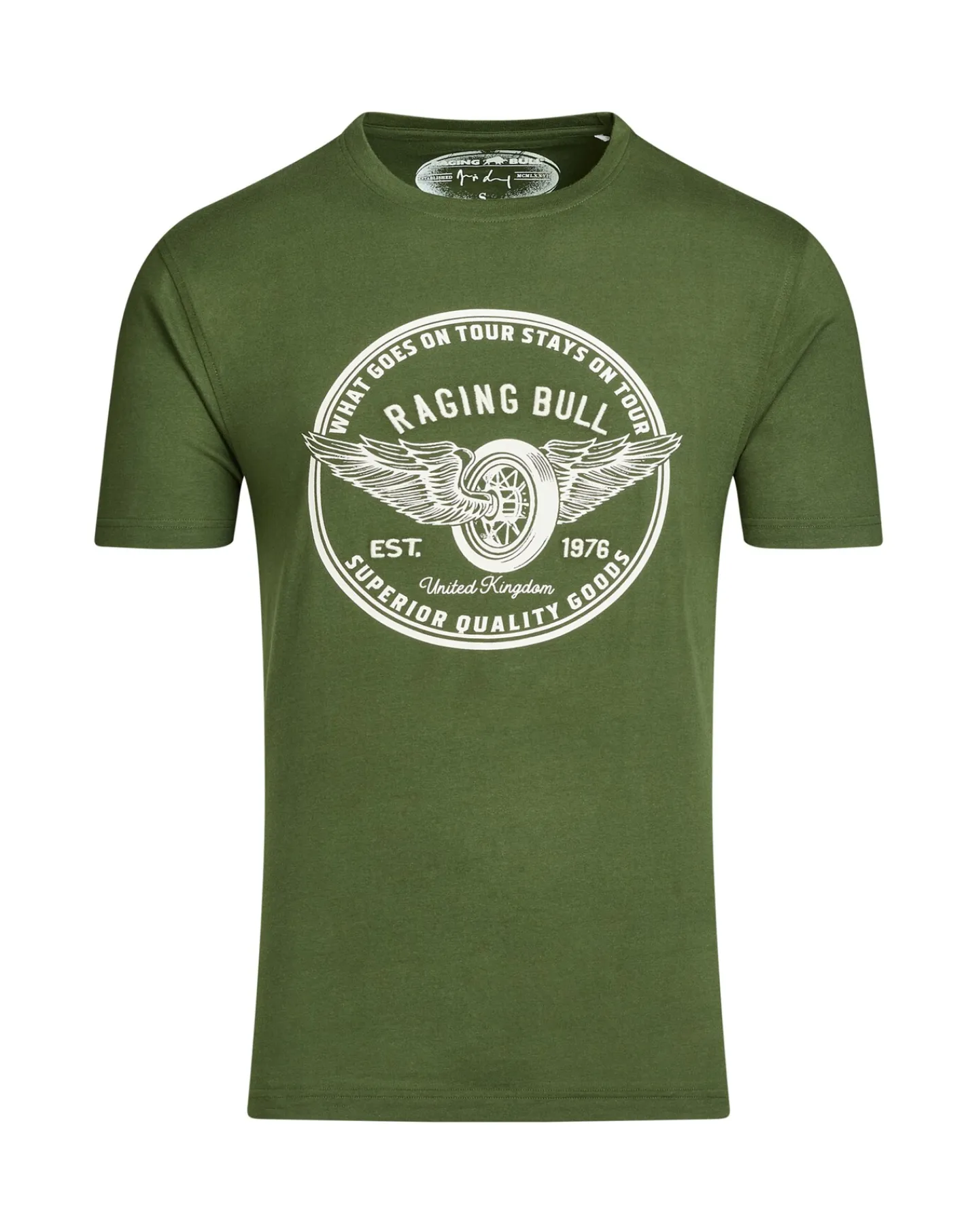 Raging Bull On Tour Wheel T-Shirt