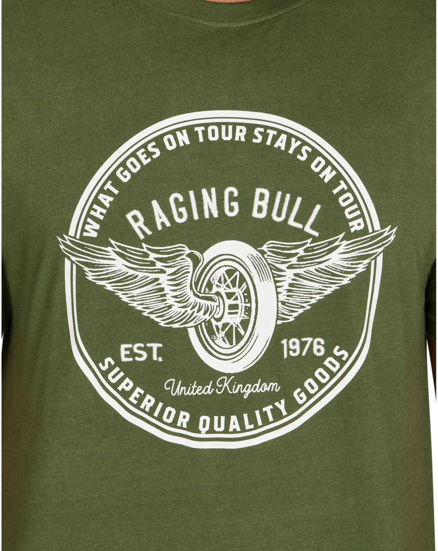 Raging Bull On Tour Wheel T-Shirt