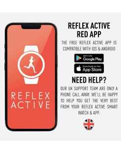 Reflex Active Series 22 Silicone Strap Watch