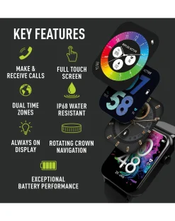 Reflex Active Series 30 Smart Calling Amoled Watch