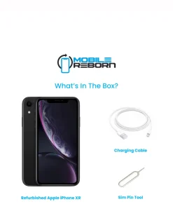 Mobile Reborn Refurbished Apple iPhone XR 64GB - (Pristine Condition)