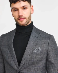 Jacamo Regular Fit Check Suit Jacket