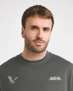 Jacamo Relaxed Fit Eagle Graphic T-Shirt