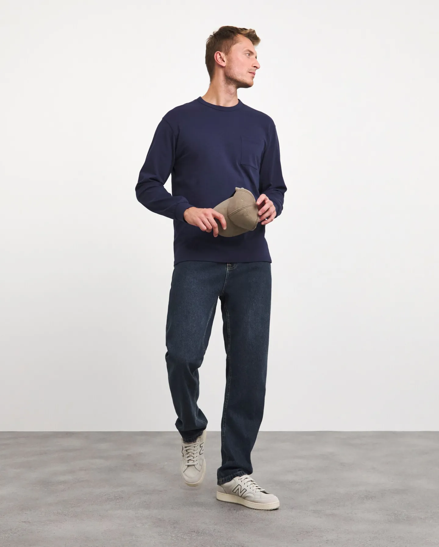 Jacamo Relaxed Fit Heavyweight T-Shirt Long