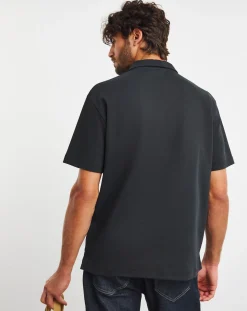 Jacamo Relaxed Fit Interlock Polo Reg