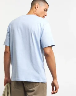 Jacamo Relaxed Fit Marl Pocket T-Shirt
