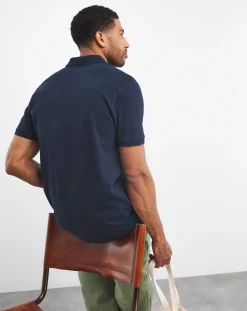 Jacamo Relaxed Fit Pique Polo Long