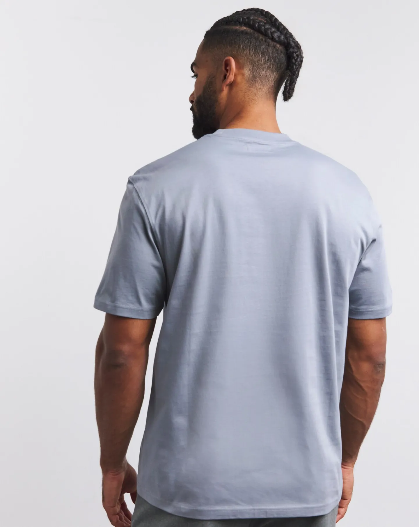 Jacamo Relaxed Fit Supima Crew Neck T-Shirt