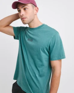 Jacamo Relaxed Fit Vintage Wash Mind & Soul Graphic T-Shirt