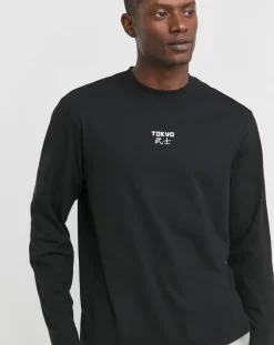 Jacamo Relaxed Heavyweight Embroid T-Shirt