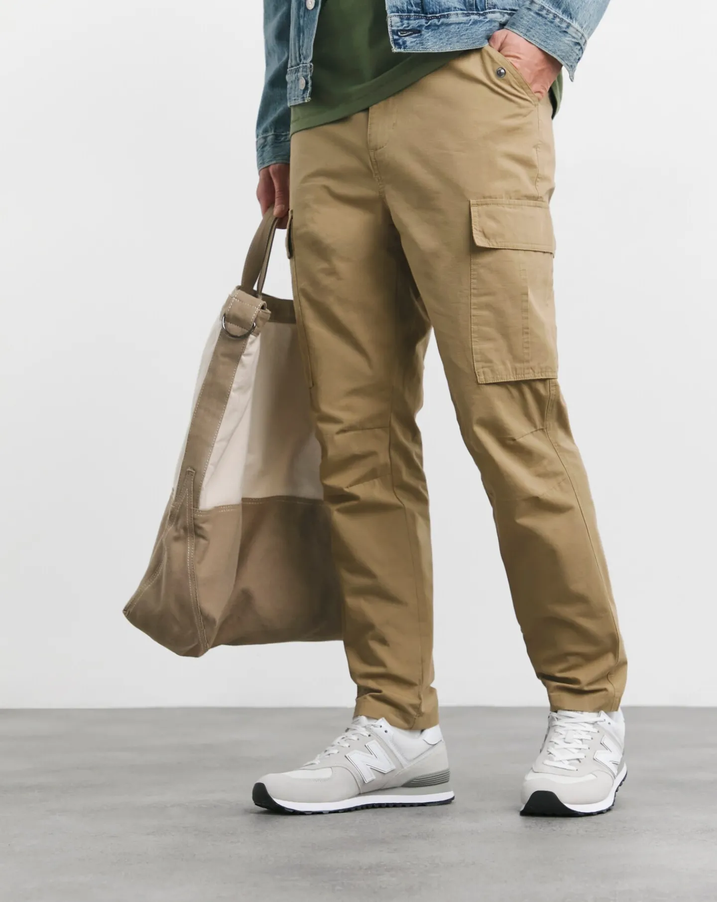 Jacamo Relaxed Tapered Ripstop Cargo Trouser