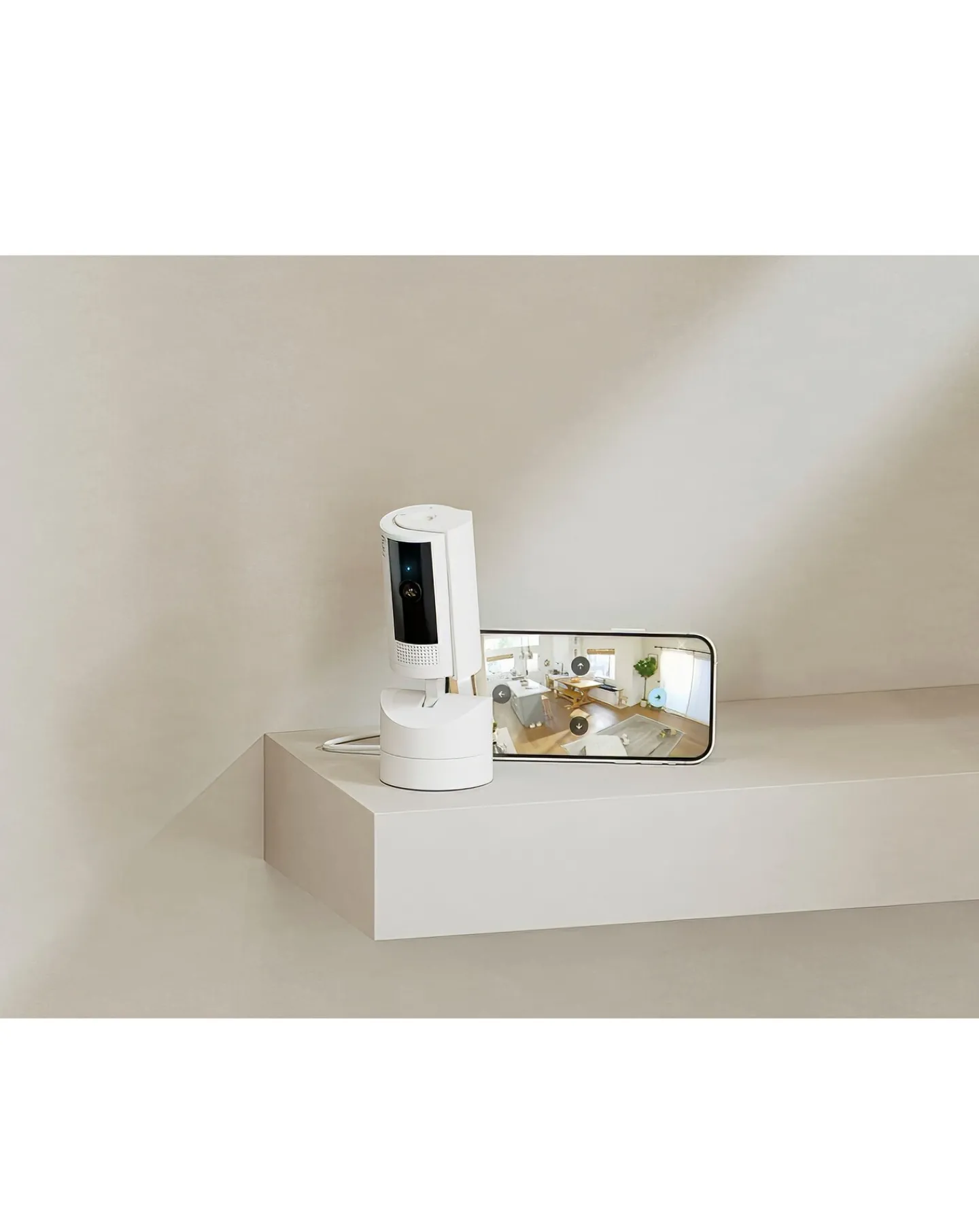 Ring Pan-Tilt Indoor Camera White