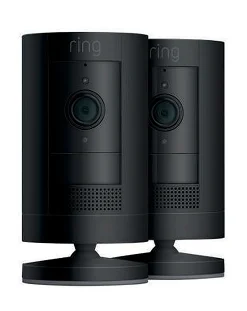 Ring Stick Up Camera Battery (Gen 3) 2 Pack Black