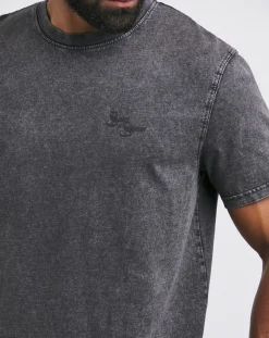 Jacamo Saint Or Sinners Acid Wash Tshirt