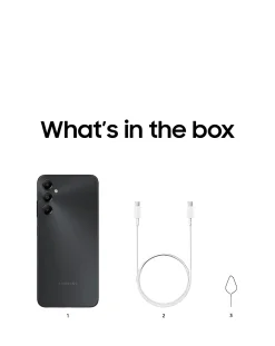 SAMSUNG A05S 4G 64GB and Buds FE Graphite Bundle