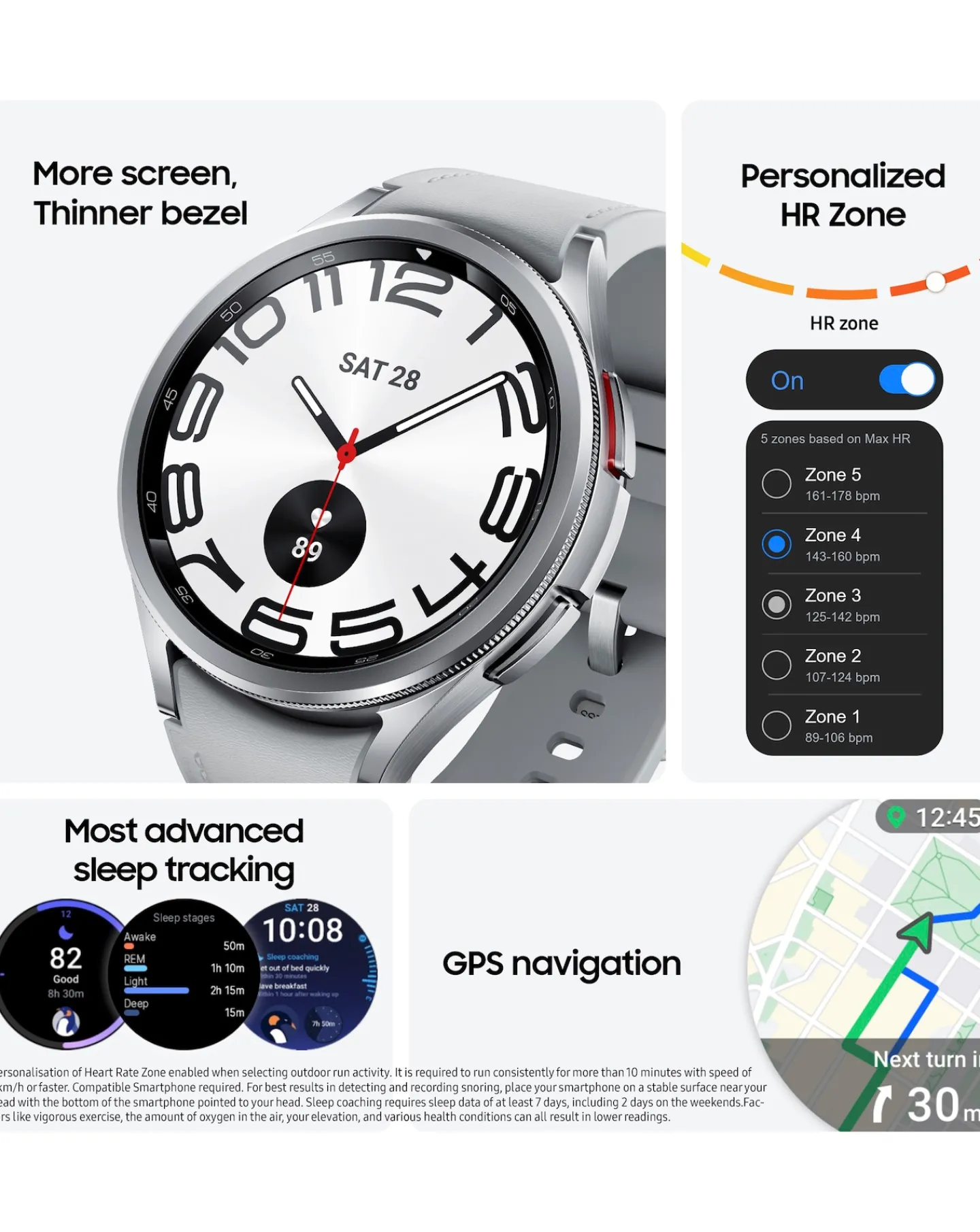 SAMSUNG Galaxy Watch6 Classic 43mm BT -